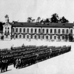 Lata 1918-1939 , Garnizon legionowski, koszary dawnego batalionu kolejowego, obecnie osiedle Kozłówka ulica Polskiej Organizacji Wojskowej